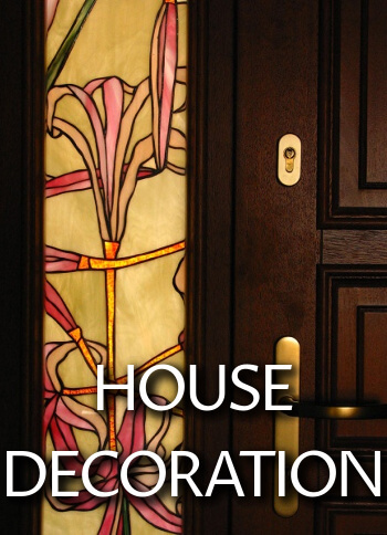 Stained glass for house decoration by Tomasz Wachowicz 